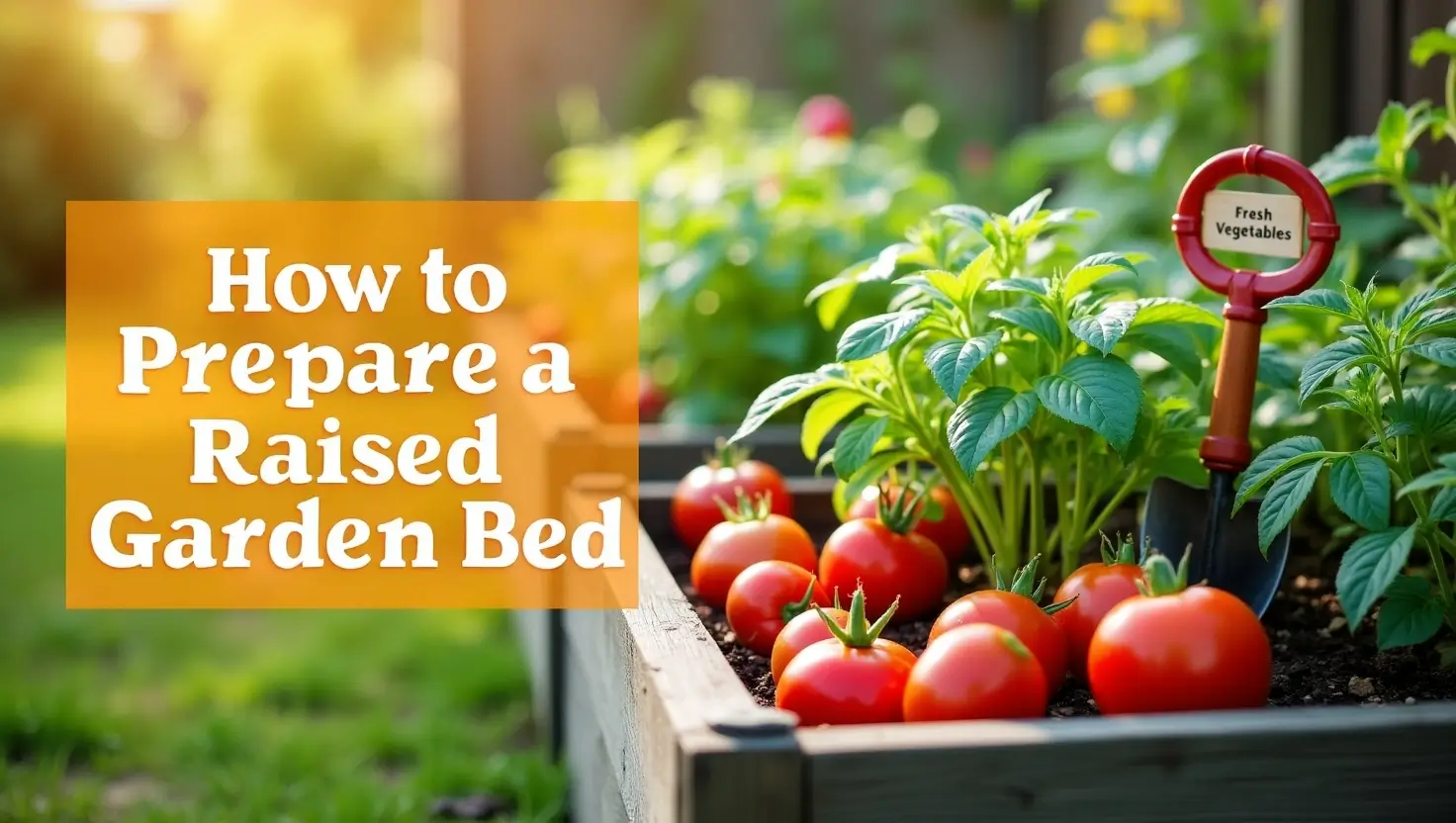 How to Prepare a Raised Garden Bed for Planting Vegetables: A Simple Guide